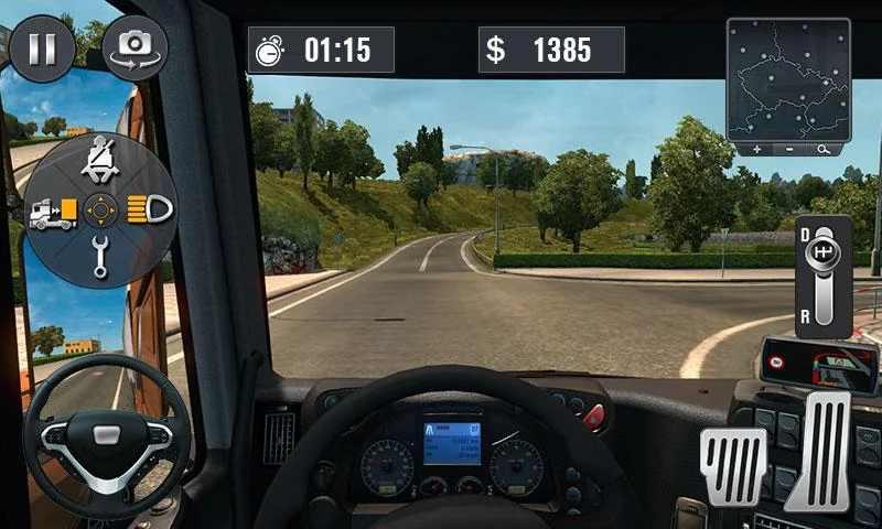 Cargo Truck Transport Simulator - Long Truck Euro(货运卡车运输模拟器无限金币版) 1.01安卓版