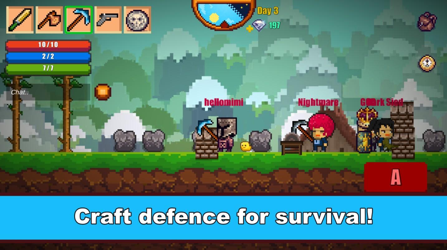 像素生存游戏2官方正版(Pixel Survival Game 2) 1.99936最新版本截图0