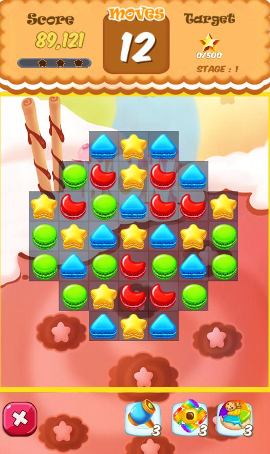 Cookie Crush(曲奇甜品店官方版) 1.1安卓版