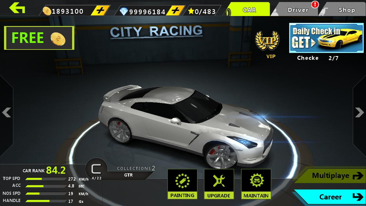 City Racing 3D(城市飞车大量钻石版) 5.6.5017安卓版截图0