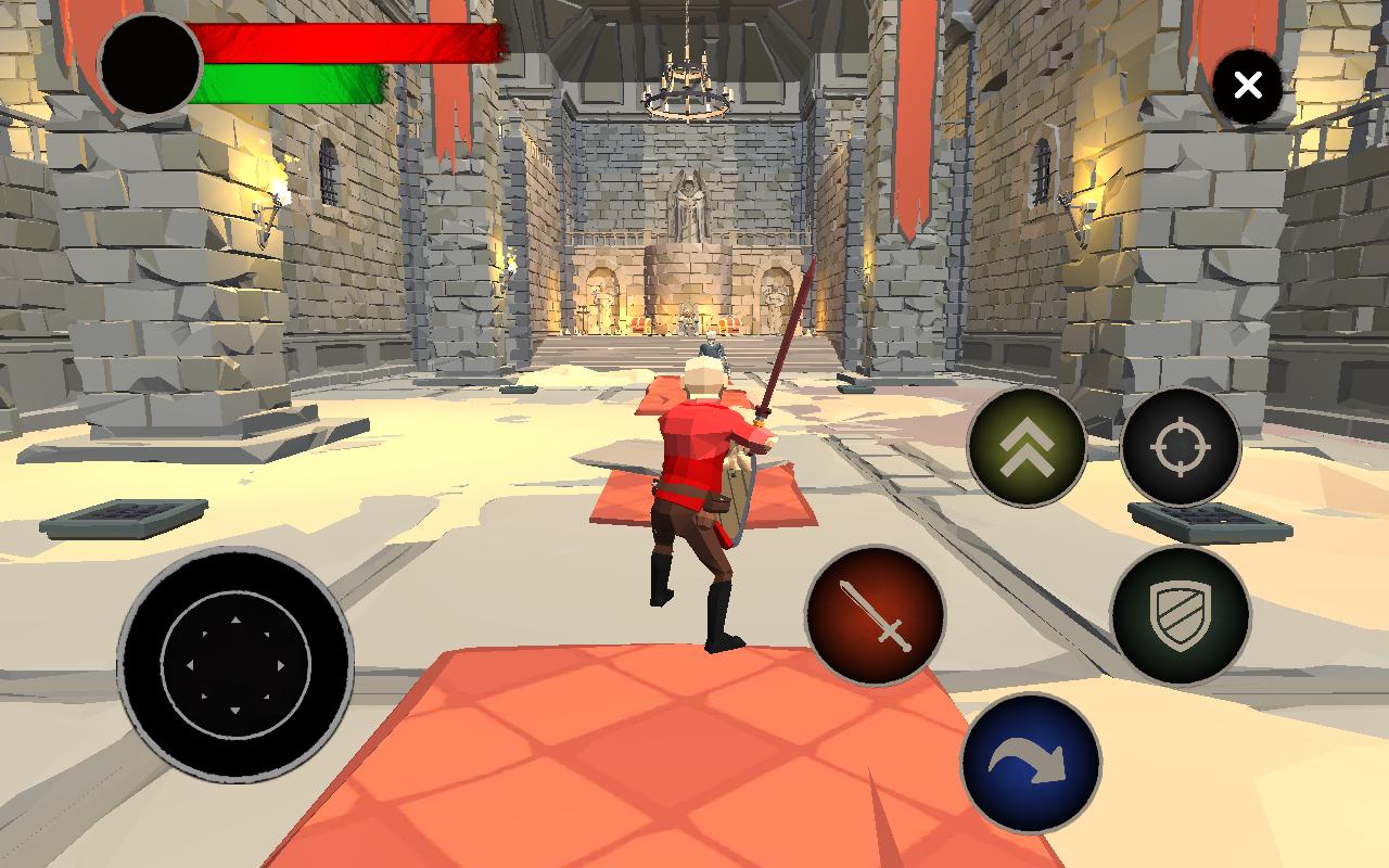 Battle of Polygon Action RPG Warrior Games(多边形战士之战)无限金币版 7.0安卓版