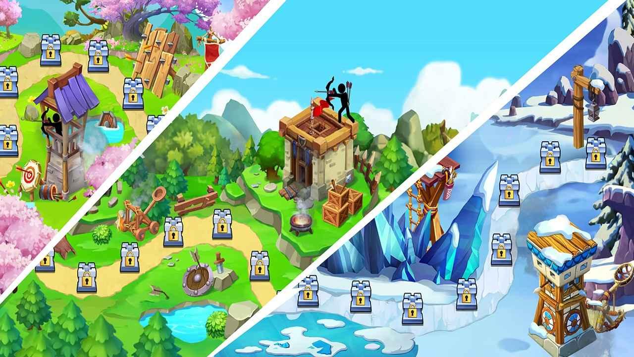 火柴人炮塔之王官方版 1.0测试版截图1