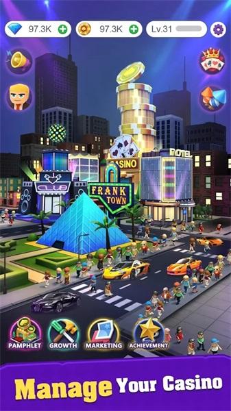 Crazy Night - Idle Casino Tycoon(娱乐大都市破解版) 0.36中文版