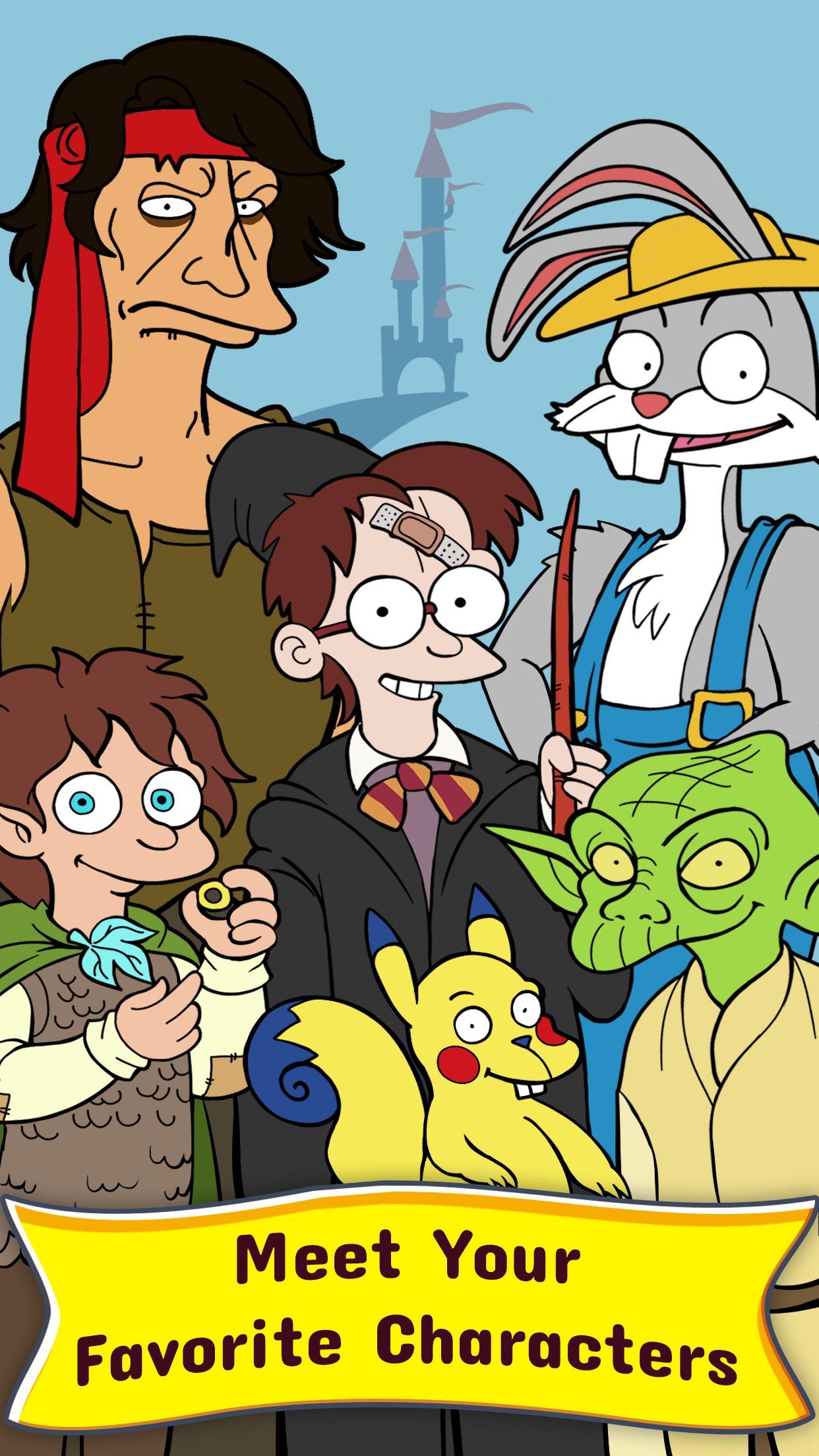 Hustle Kingdom Idle Clicker（空闲喧嚣王国）无限金币 0.9.112手机版截图0