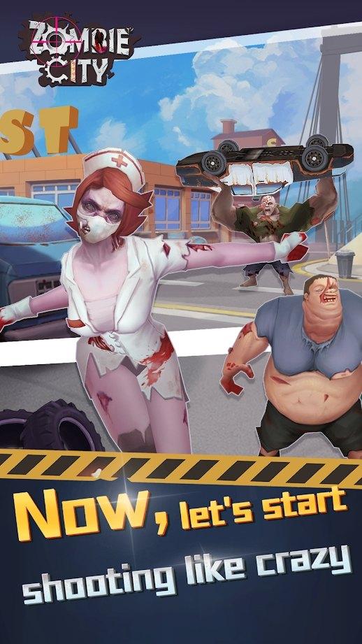 Zombie City(僵尸城市3D无限金币破解版) 1.0.7安卓版