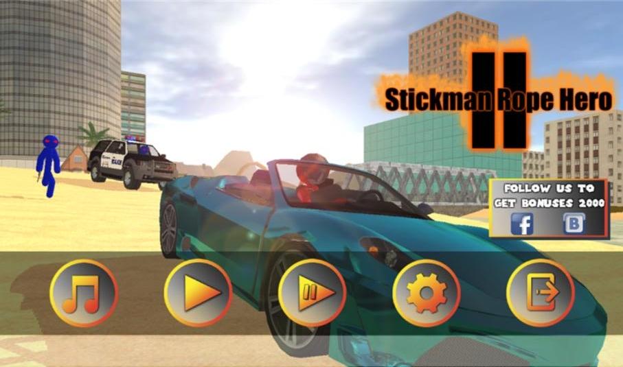 火柴人绳索英雄2无限货币版 2.5.190安卓版