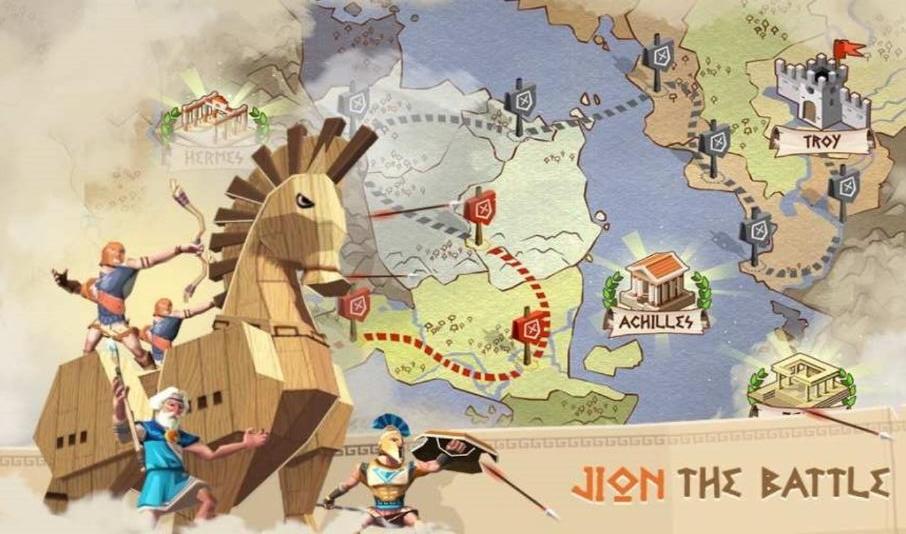 木马战争传奇的斯巴达的崛起大量货币版 2.0.7安卓版截图1