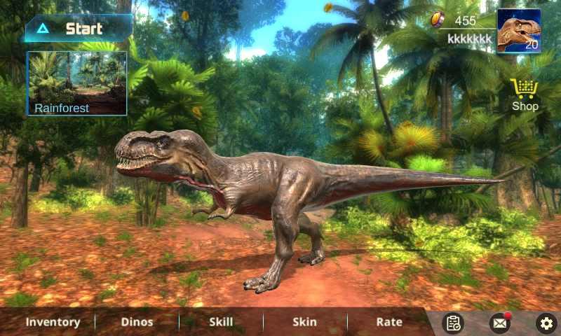 Tyrannosaurus Simulator(霸王龙模拟(金币使用强加)) 1.0.4破解版