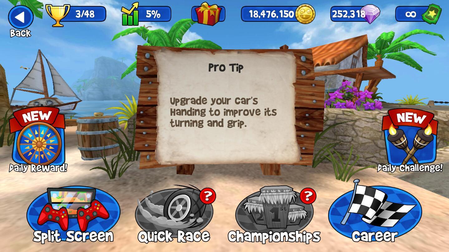 沙滩赛车竞速无限金币无限钻石版 2021.09.24安卓版截图0