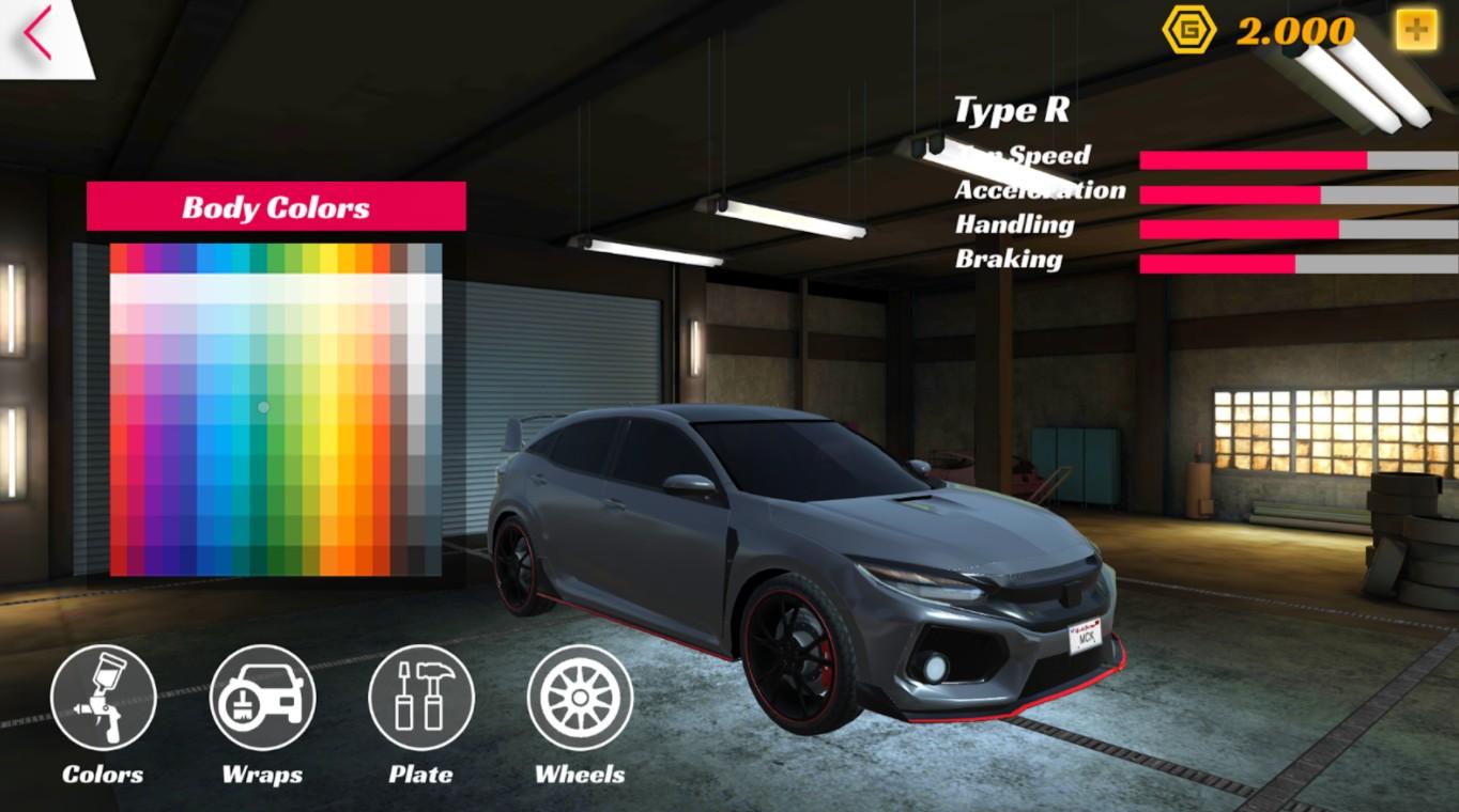 CivicRacingSimulator2022(思域赛车模拟器2022游戏) 2.0安卓版截图1