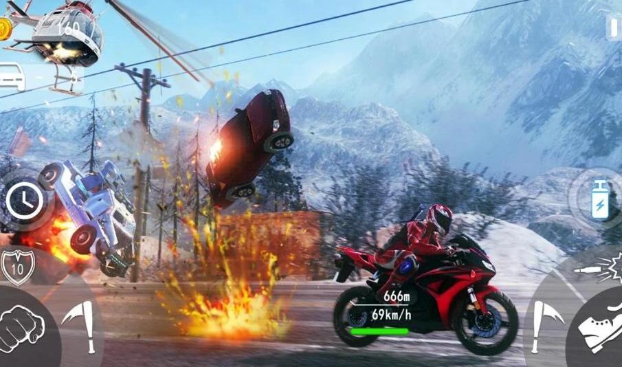 死亡公路摩托内购版 1.0.1安卓版截图1