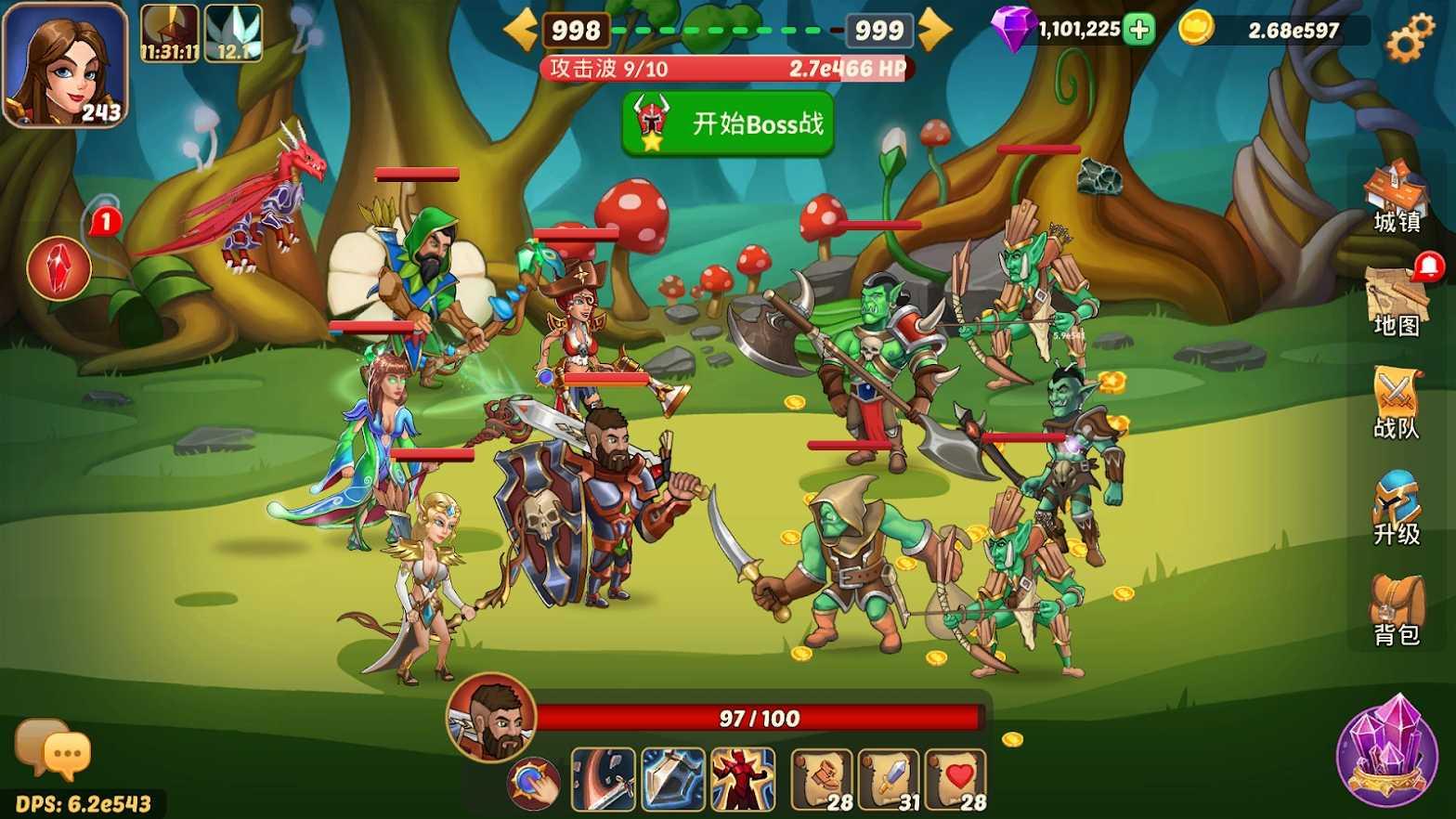Firestone(点击奇幻英雄战斗无限金币破解版) 0.83中文版
