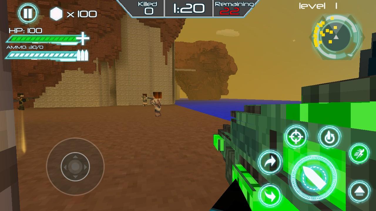 Robot Ninja Battle Royale(机器人忍者大战皇室敌人不攻击版) 1.48安卓版