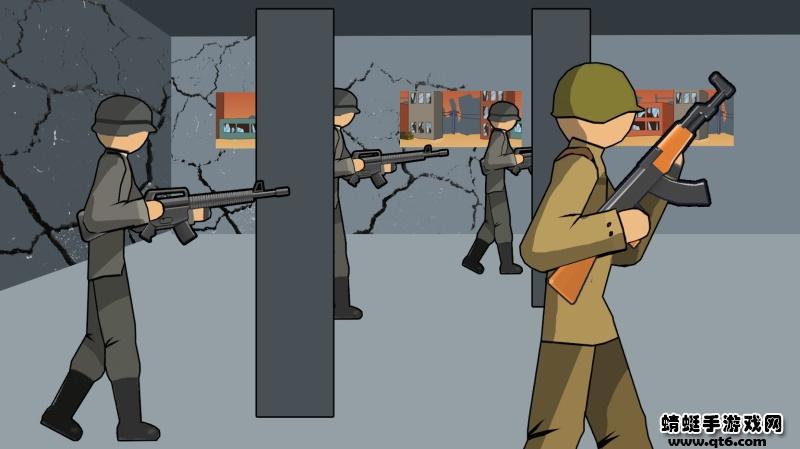 火柴人第二次世界大战国际版(Stickman WW2) 1.0安卓版截图3