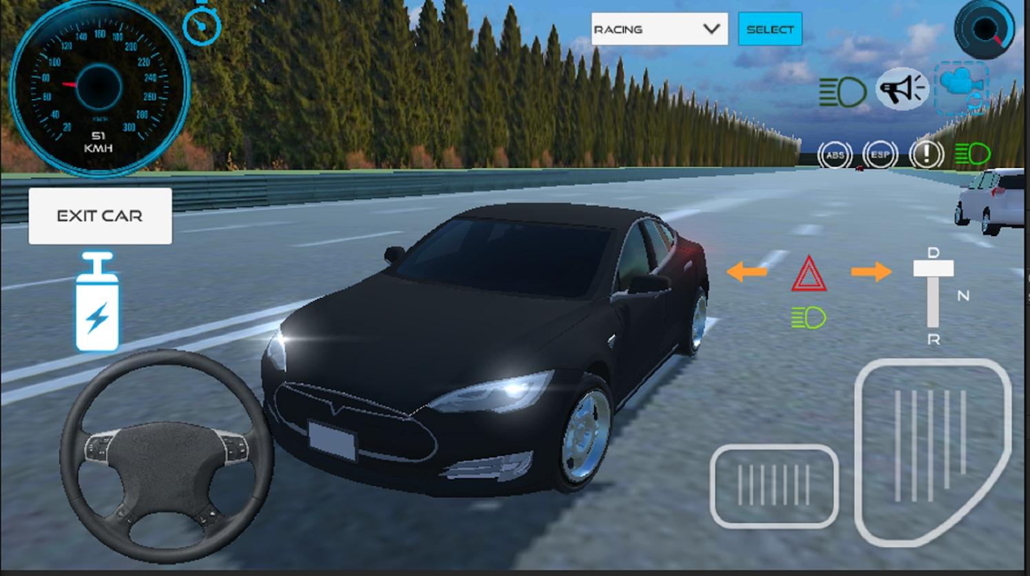 tesla city drive game - protocol simulation(特斯拉汽车游戏) 0.1安卓版截图0