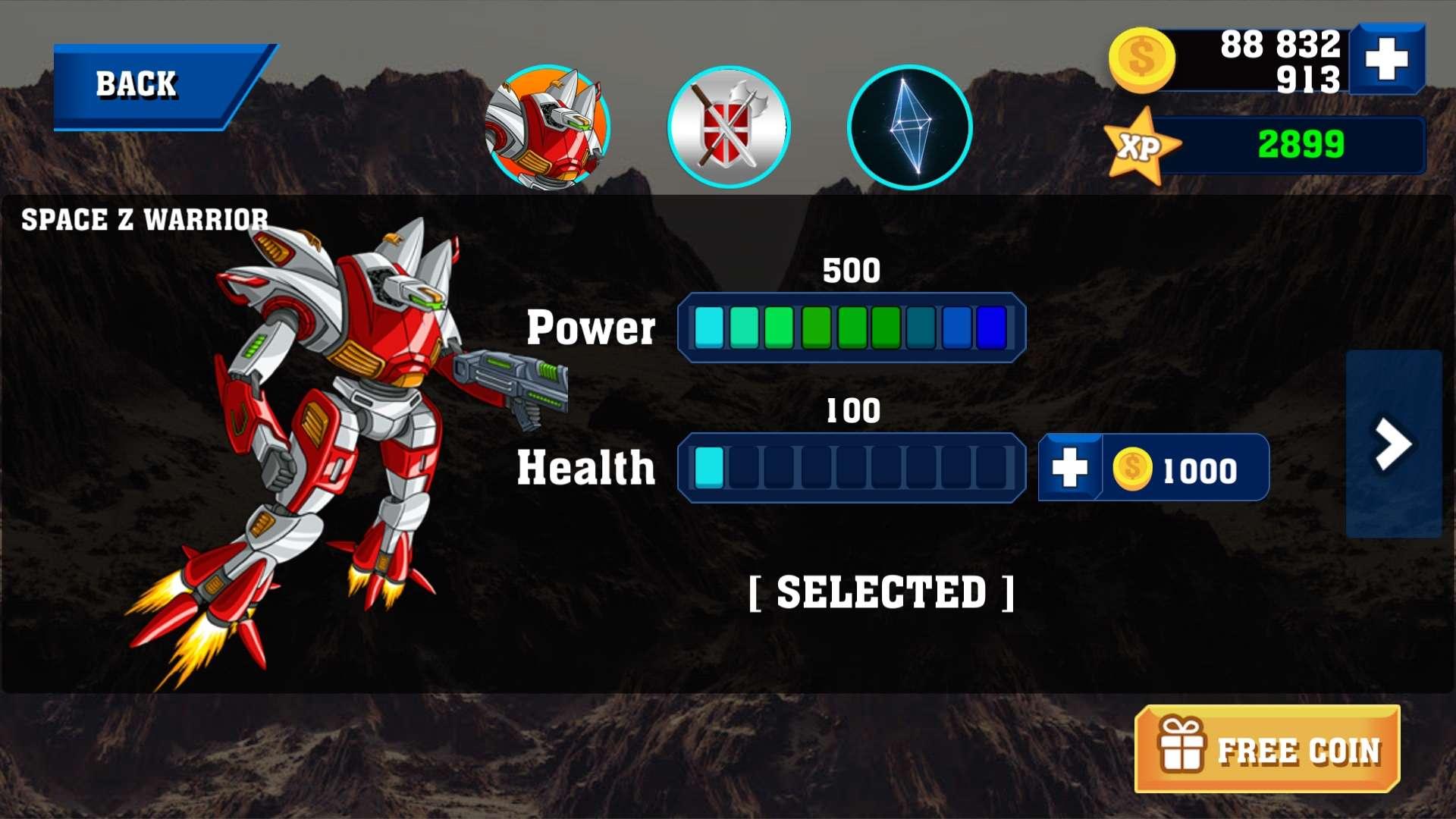 Robot Warrior(机器人战士大量货币版) 14安卓版