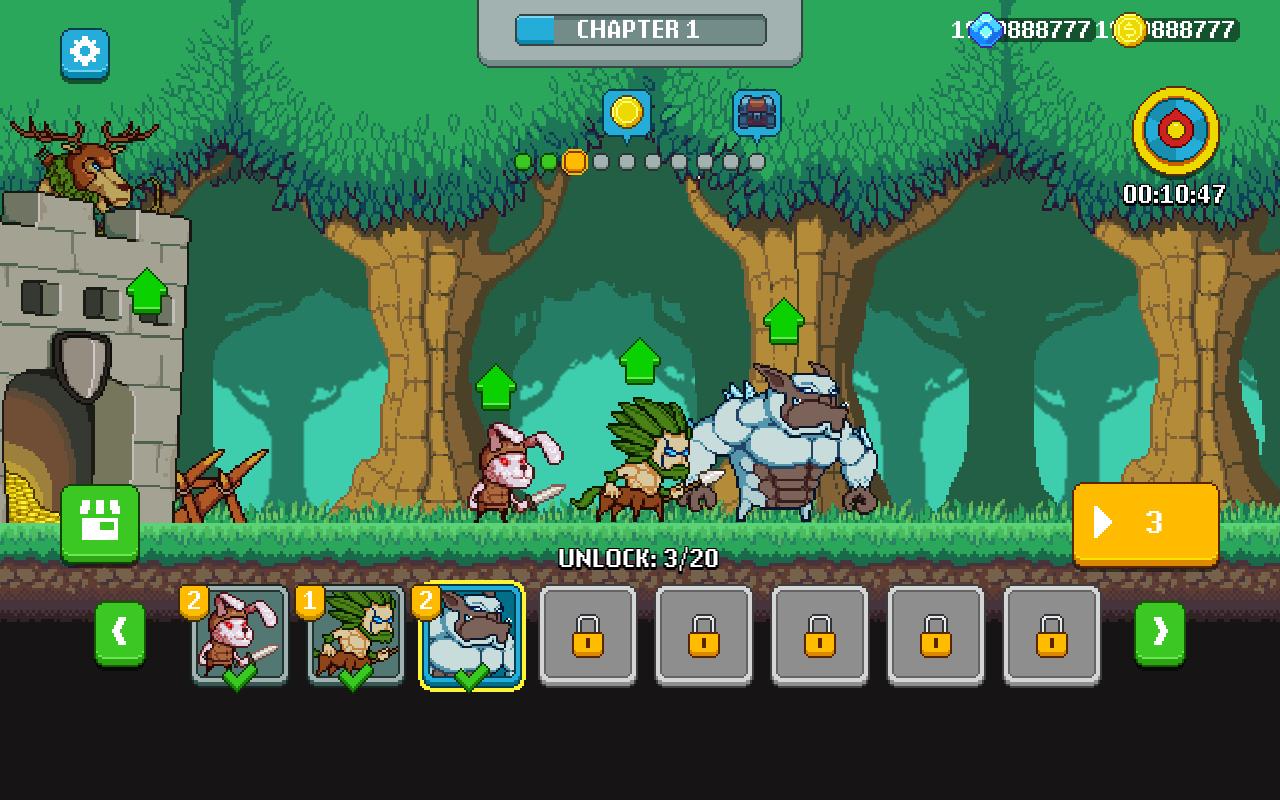 Monster War(怪物大战史诗防御无限钻石版) 0.1.8安卓版截图3