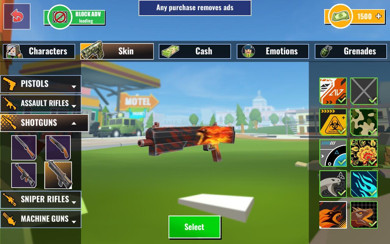 未知的像素枪战无限金币版 1.50.01内购版