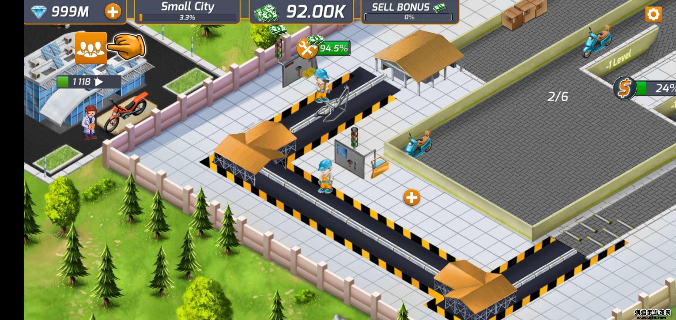 摩托车闲置工厂大亨（Motorcycle - Idle Factory Tycoon）无限钞票钻石版 1.0.1安卓版截图2