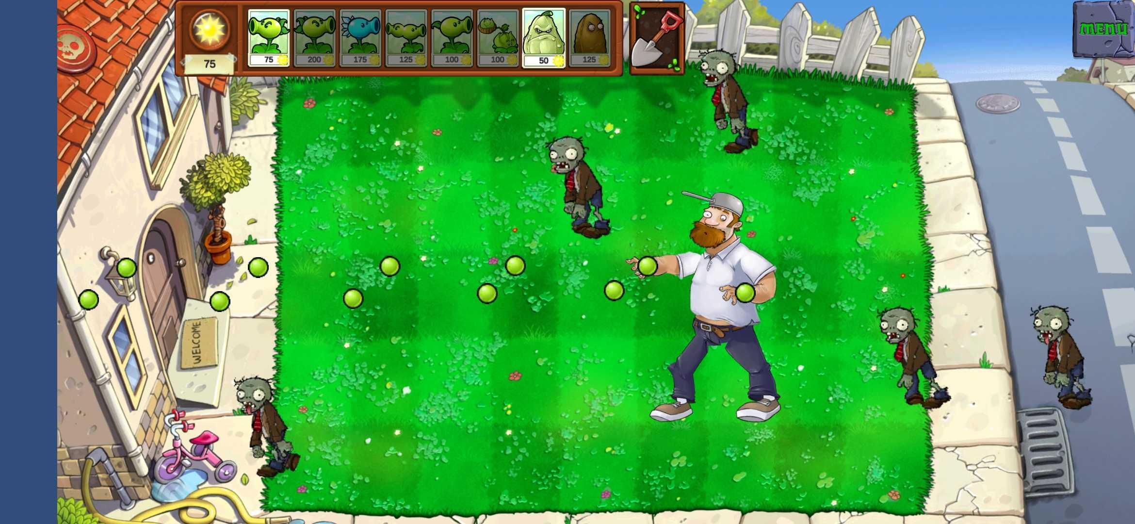 植物大战戴夫最新版(Plant vs Zombie) 1.0官方版