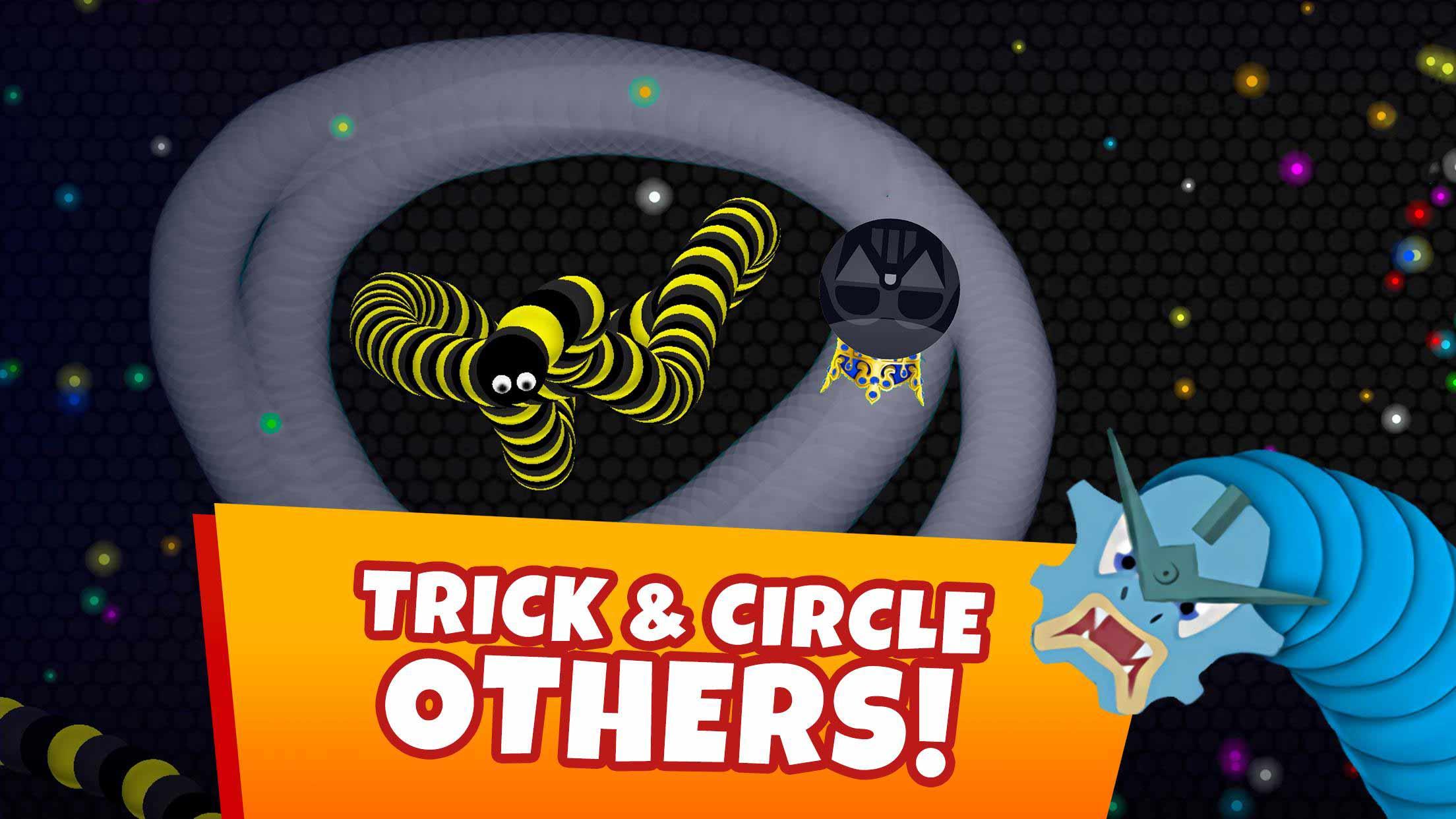 Snaky io（小蛇竞技场）无限金币版 5.4最新版截图0