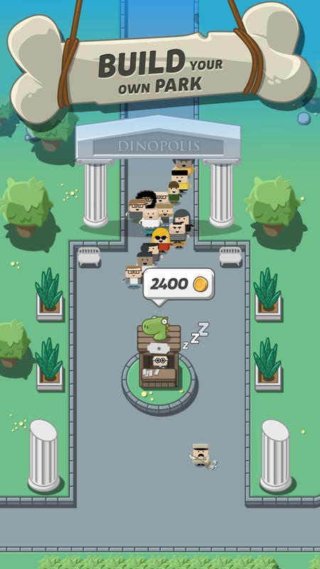 疯狂恐龙公园（Dino Park）无限金币钻石破解版 2.10中文汉化版