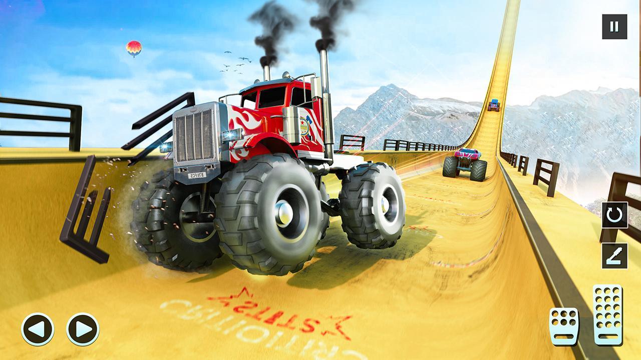 Monster Truck Mega Ramp - Extreme Stunts GT Racing(怪物卡车超级坡道大量货币版) 1.4安卓版截图1