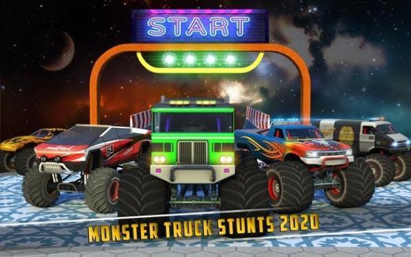 Monster Truck Ramp Stunts(怪物卡车坡道特技无限货币版) 1.23安卓版