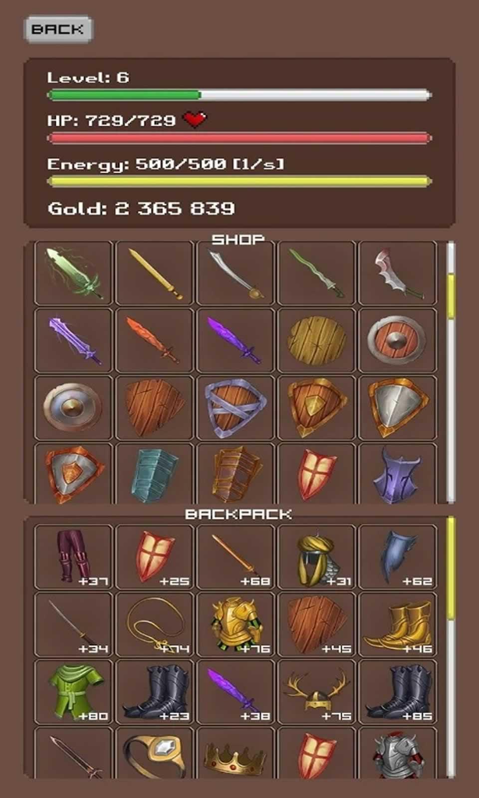 Simplest RPG Game(最简单的RPG游戏无限金币版) 1.10.2安卓版