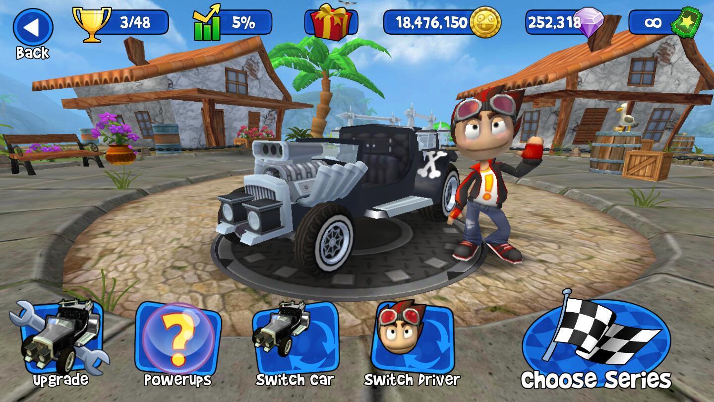 沙滩赛车竞速无限金币无限钻石版 2021.09.24安卓版截图1