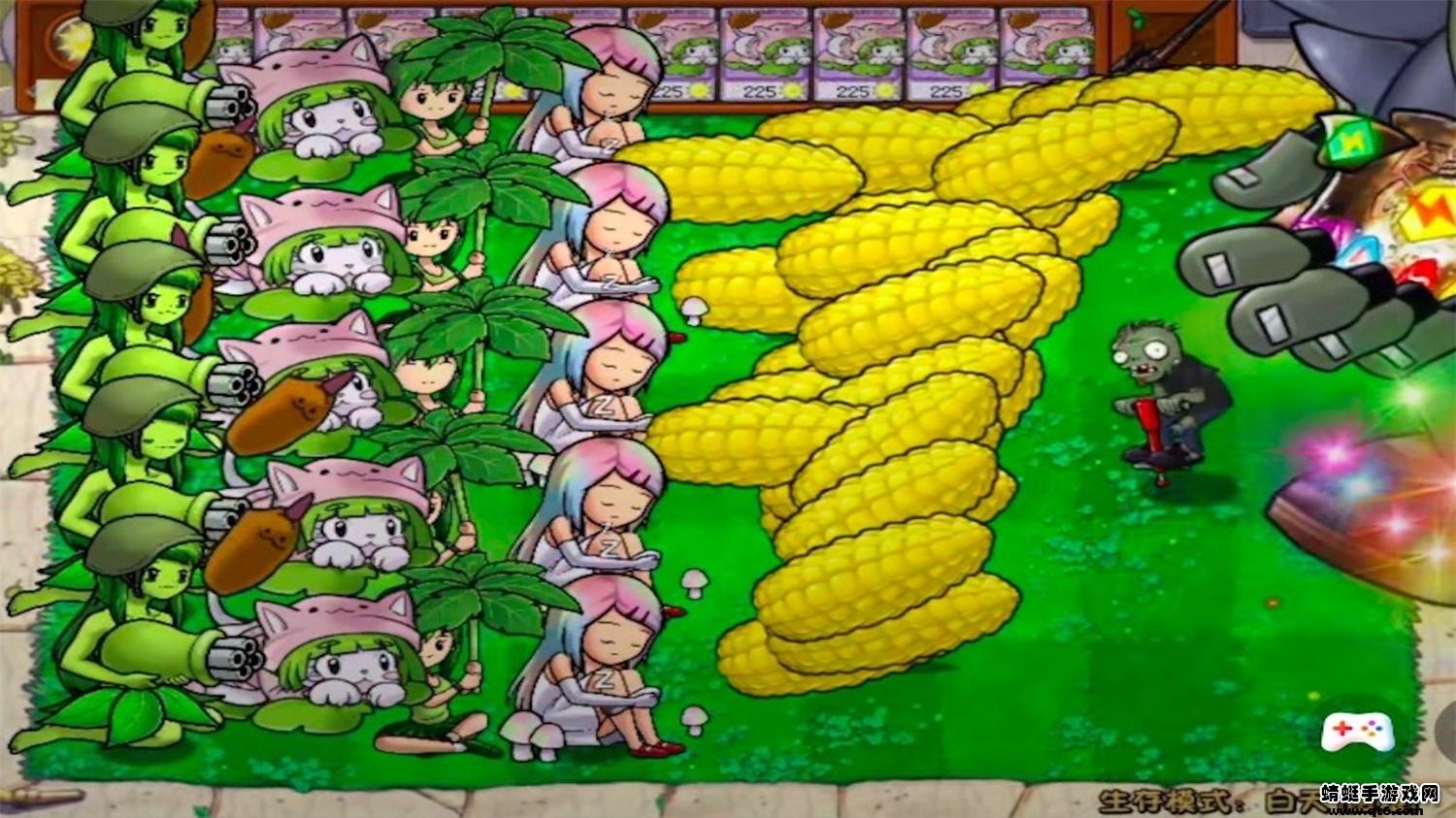 植物争夺战僵尸植物娘化版游戏 1.0.0安卓版截图1