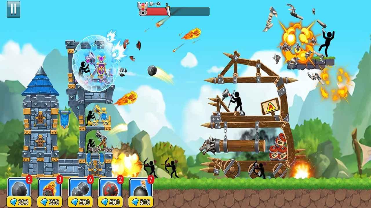 火柴人炮塔之王官方版 1.0测试版截图2