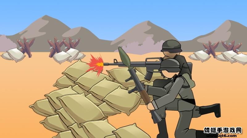 火柴人第二次世界大战国际版(Stickman WW2) 1.0安卓版截图0