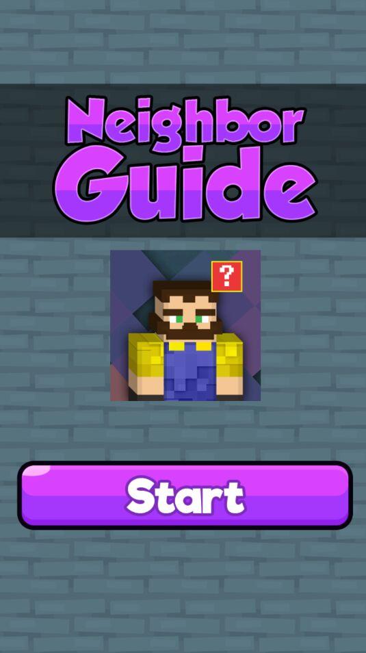 Guide Map Neighbor(恐怖的邻居地图指南安卓版) 1.0官方版