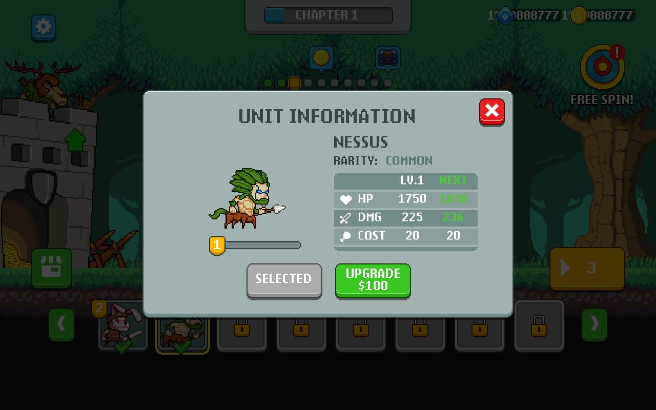 Monster War(怪物大战史诗防御无限钻石版) 0.1.8安卓版截图2