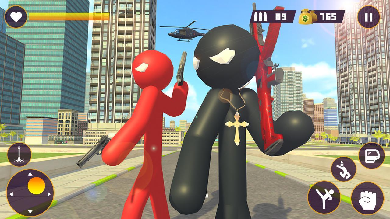 火柴人黑手党城无限金币版 5破解版