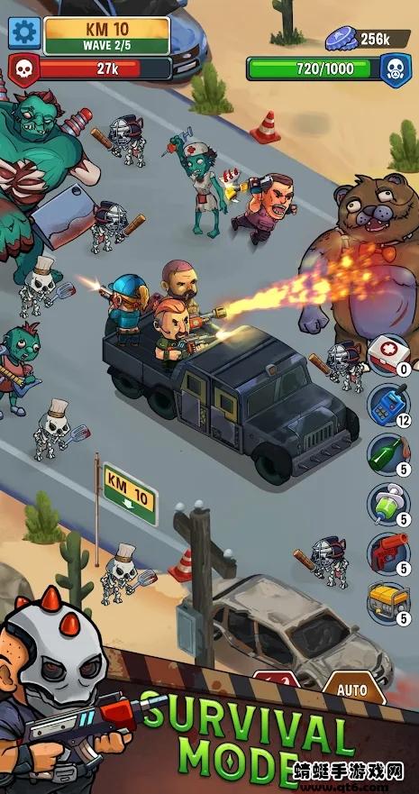 Zombie Idle（僵尸闲置城防无限金币无限钻石版） 1.0安卓版截图1