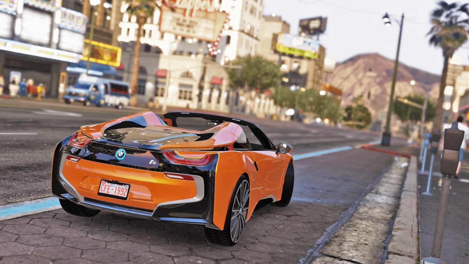 宝马i8城市驾驶模拟器无限油版 1.0安卓版