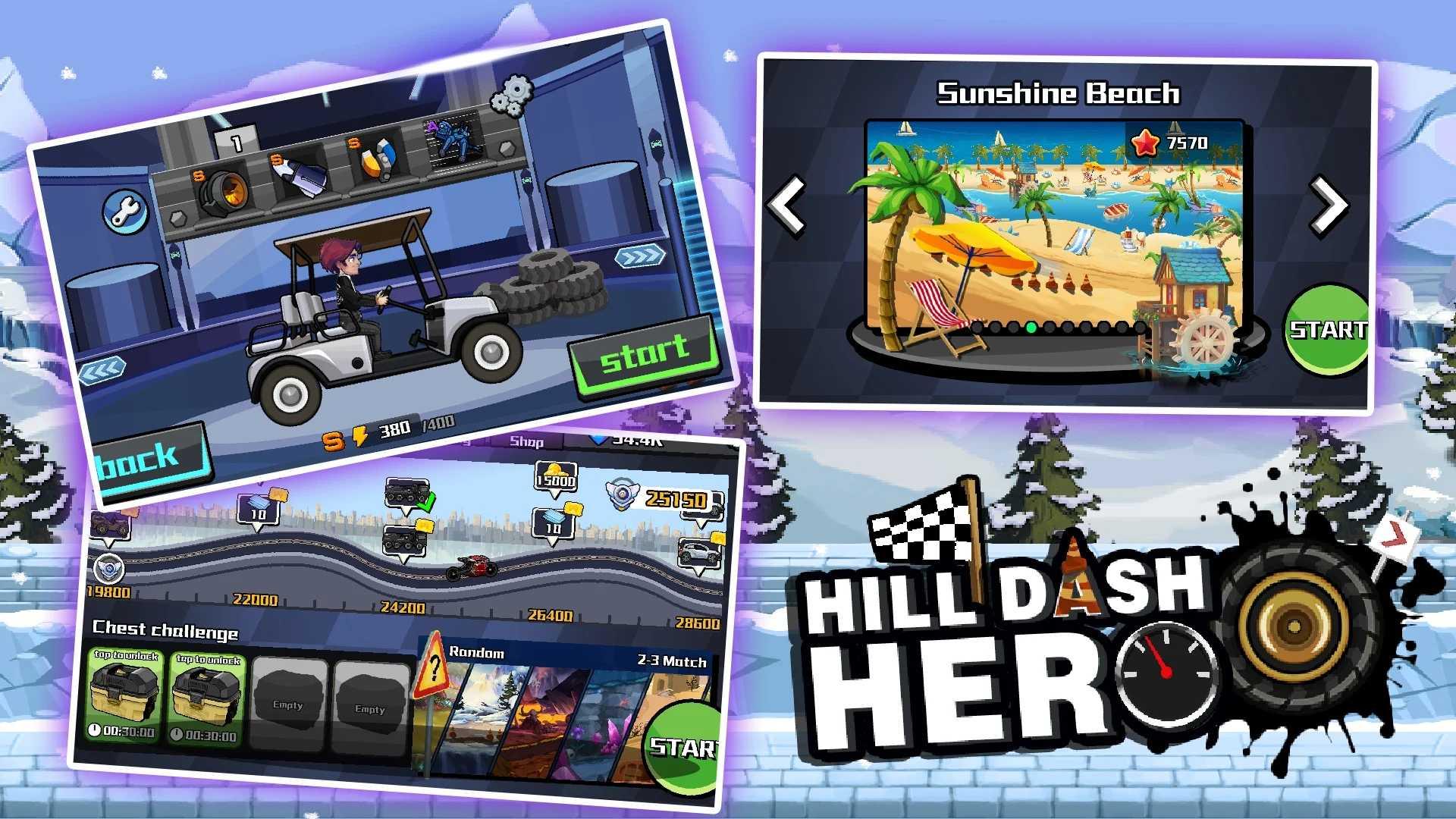 登山赛车英雄最新版(hill dash hero) 1.0.7安卓版