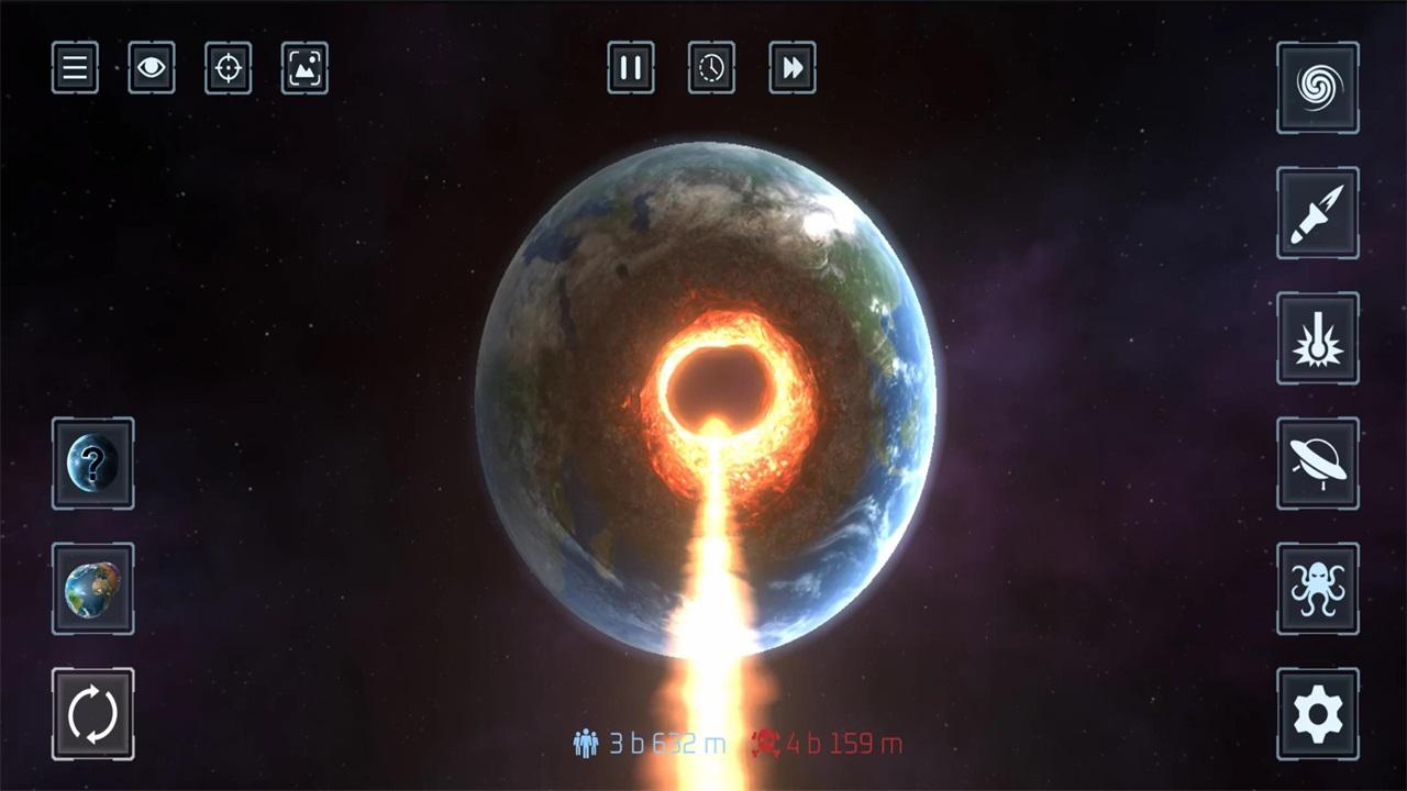 星球毁灭模拟器2022最新版中文版(Solar Smash) 2.0.2安卓版