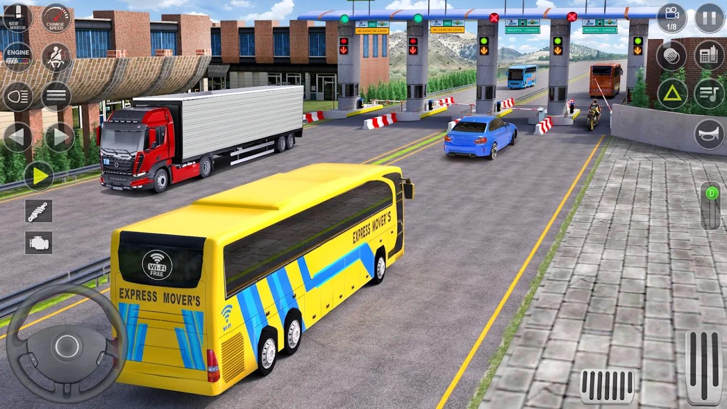 欧洲巴士驾驶游戏安卓版(Euro Bus Driving Game 3d Sim) 1.0版本截图1