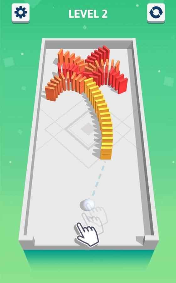 Rolling Domino(滚滚多米诺无限钻石版) 1.1.8安卓版截图0