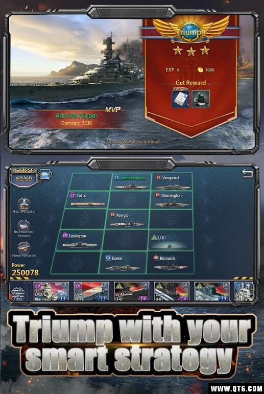 Marine Empire: Warship Battles(海洋帝国战舰战斗) 1.0.8安卓版截图1