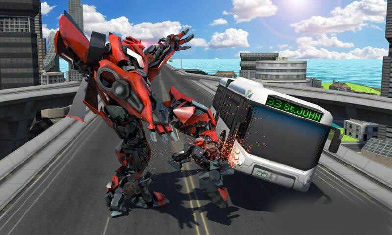 Robots City Battle(城市机器人战斗无限技能点版) 1.4无敌版