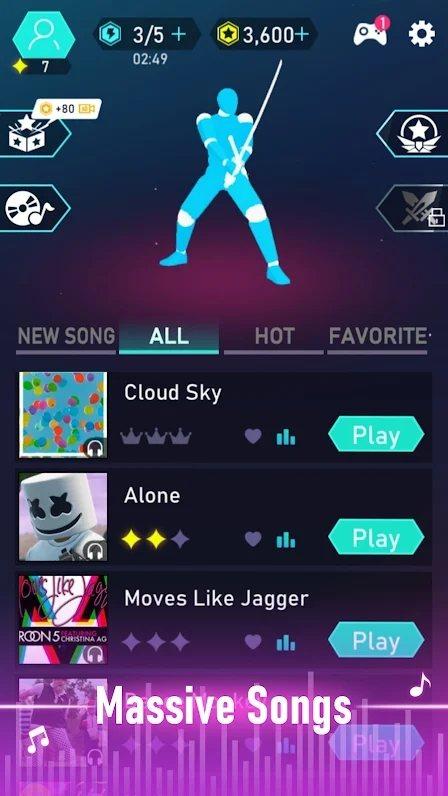 音乐之刃破解版 1.0.1安卓版截图3