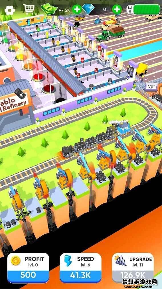 石油开采3D破解版免广告版(Oil Mining 3D - Idle Petrol Factory) 1.4安卓版截图1