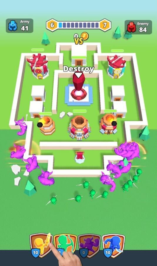 Tiny Clash(小小冲突免费升级军队版) 1.0安卓版截图3