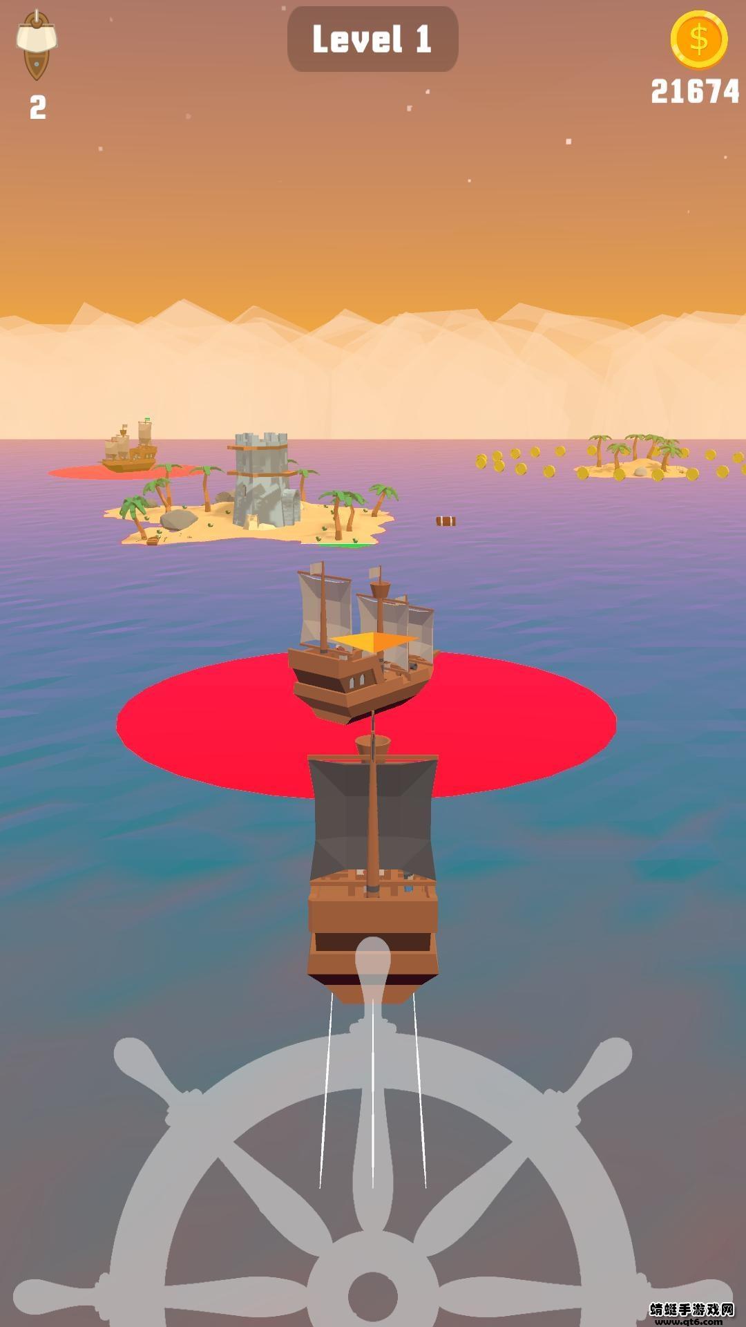 海盗船3D（Pirate Ship 3D）无限金币版 0.5安卓版截图1