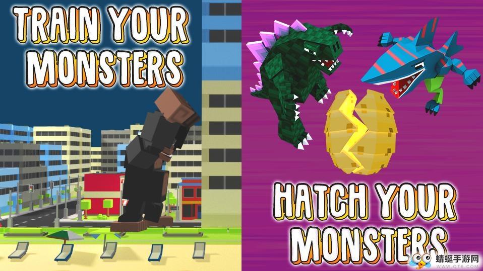Smashy City: Monster Battles(粉碎城市怪物战争无限钻石金币版) 1.6.1 