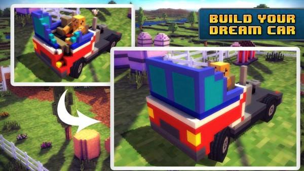 像素公路解锁全部车辆版(Blocky Roads) 1.3.4安卓版截图0